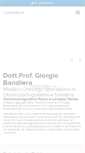 Mobile Screenshot of giorgiobandiera.it